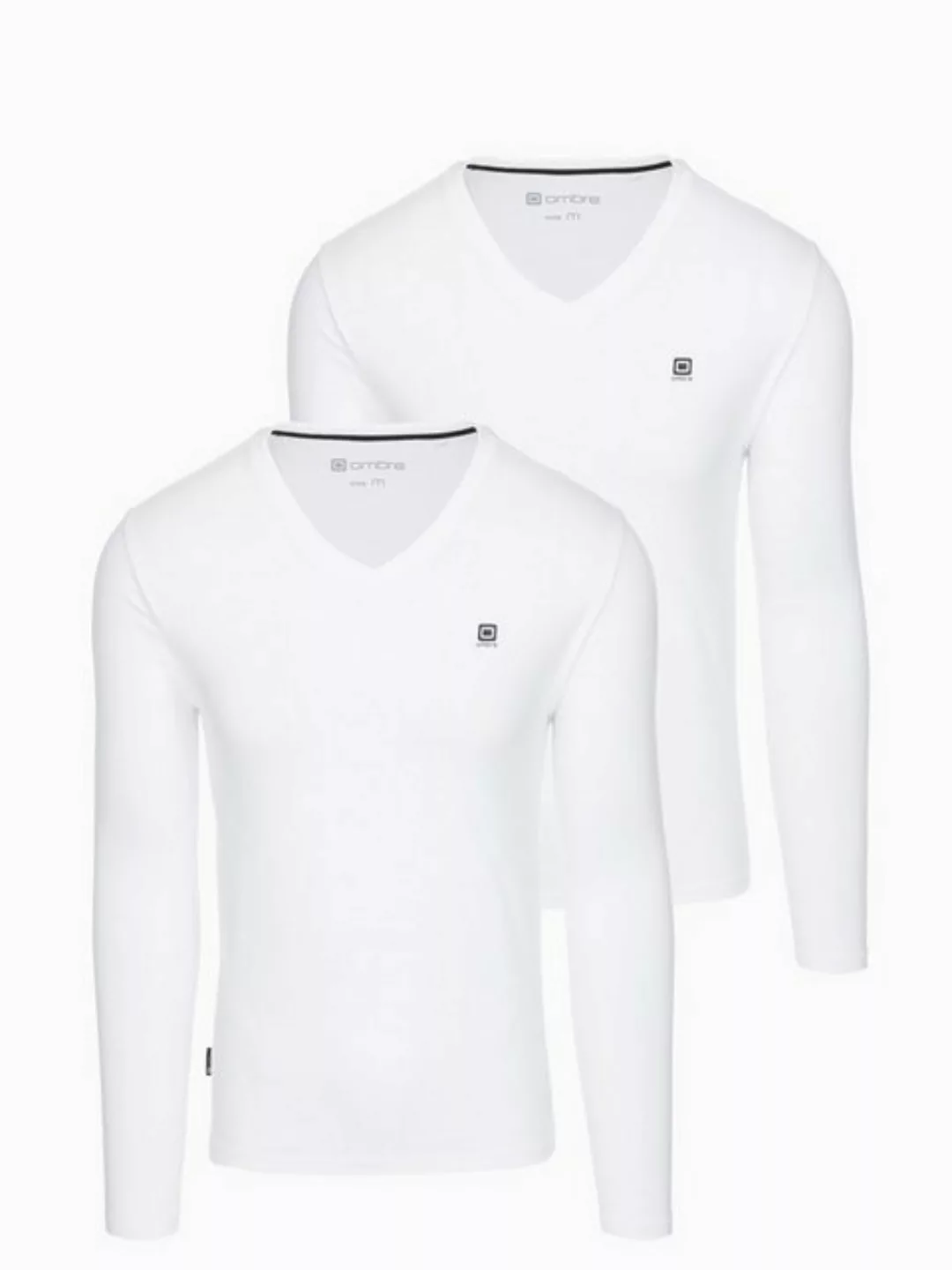 OMBRE Longshirt Longsleeve 2er-Pack günstig online kaufen