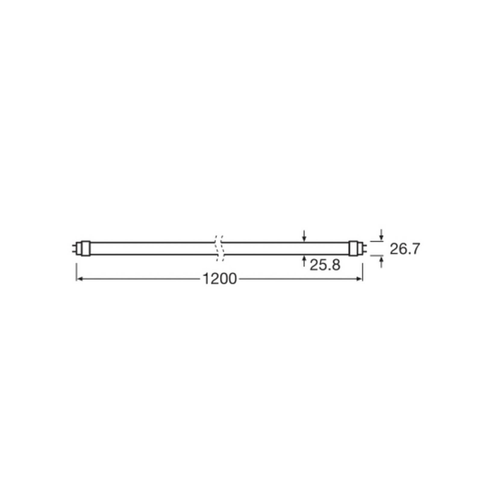 OSRAM LED-Leuchtmittel T8 10W Röhre EEK A 840 120cm günstig online kaufen