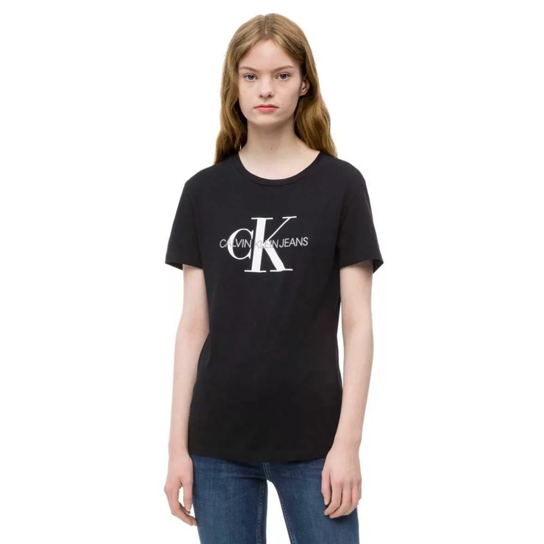 Calvin Klein Jeans Regular Fit Kurzärmeliges T-shirt XS Light Grey Heather günstig online kaufen
