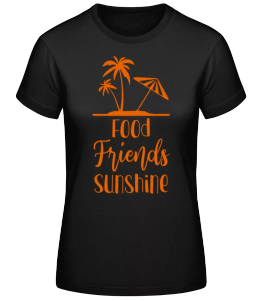 Food Friends Sunshine · Frauen Basic T-Shirt günstig online kaufen