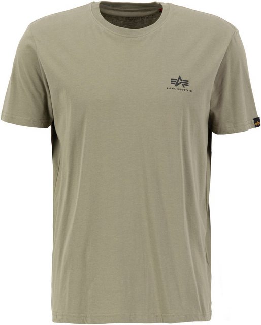 Alpha Industries Rundhalsshirt BASIC T SMALL LOGO günstig online kaufen