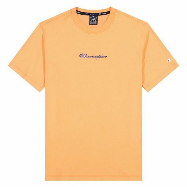 Champion T-Shirt Kurzarm-T-Shirt Champion Crewneck M Orange günstig online kaufen