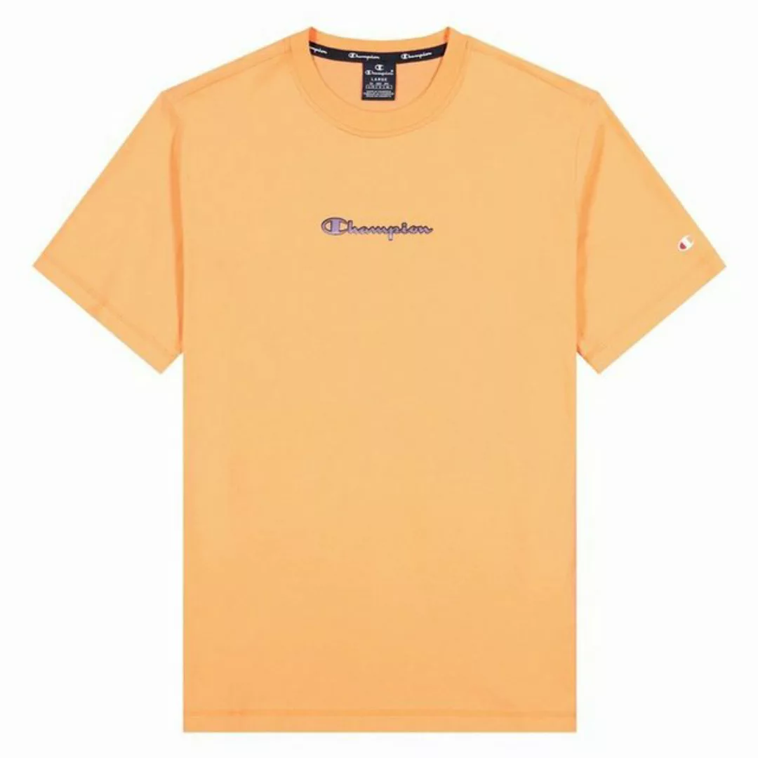 Champion T-Shirt Kurzarm-T-Shirt Champion Crewneck M Orange günstig online kaufen