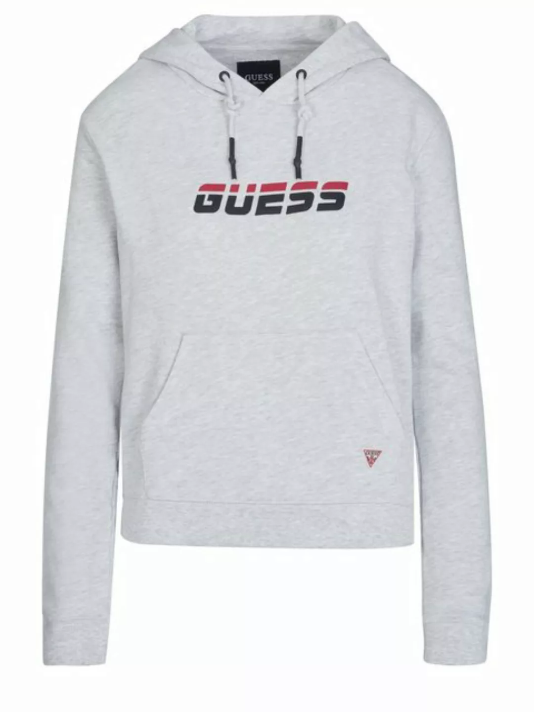 Guess Hoodie GUESS Pullover grau günstig online kaufen