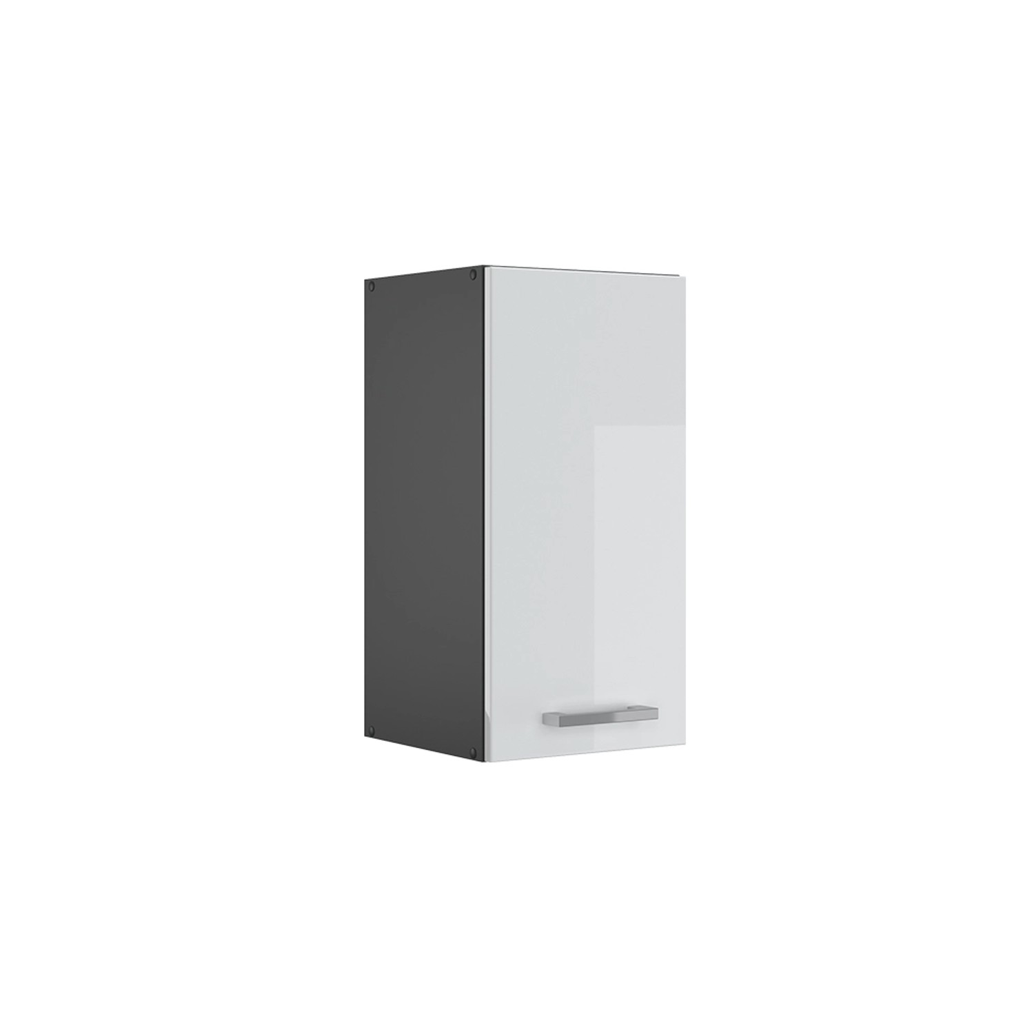Vicco Hängeschrank R-Line, Weiß Hochglanz/Anthrazit, 30 günstig online kaufen