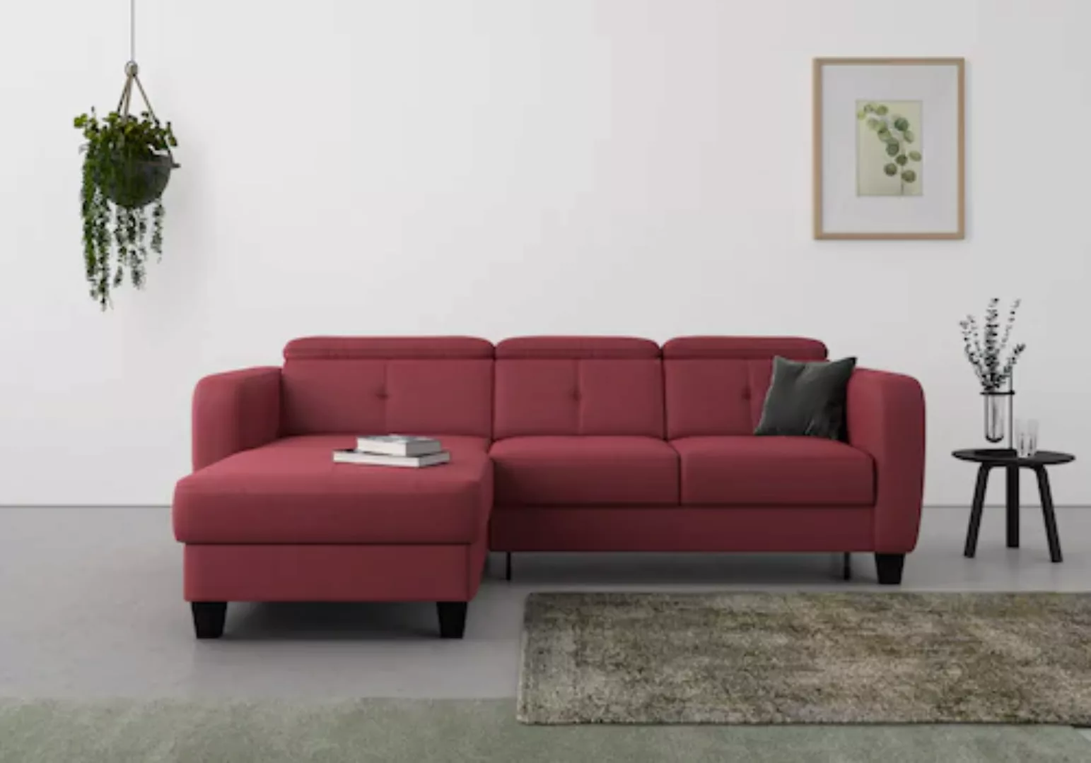 sit&more Ecksofa "Belluci L-Form" günstig online kaufen