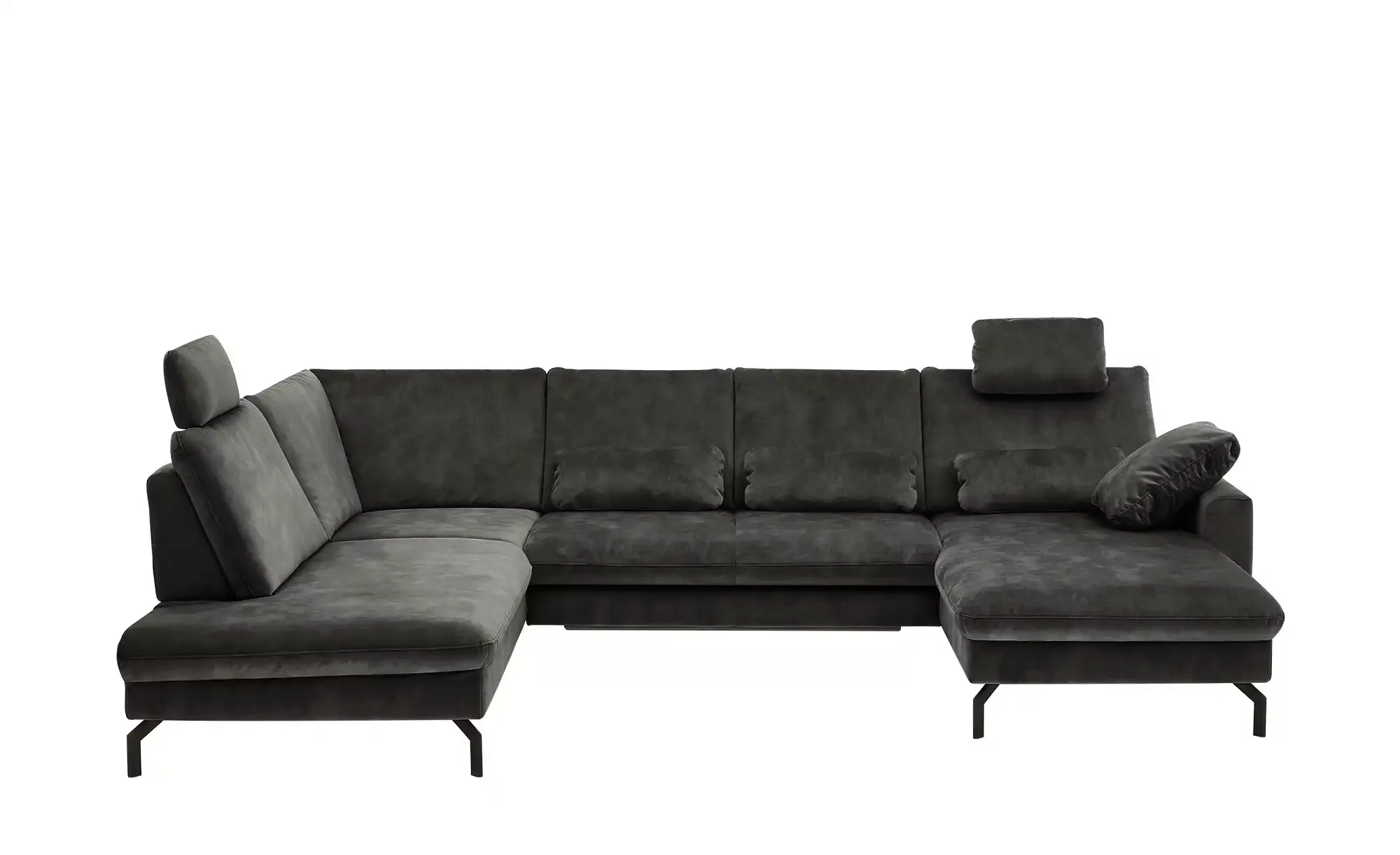 meinSofa Wohnlandschaft  Grace ¦ grau ¦ Maße (cm): B: 332 H: 89 T: 220 Pols günstig online kaufen