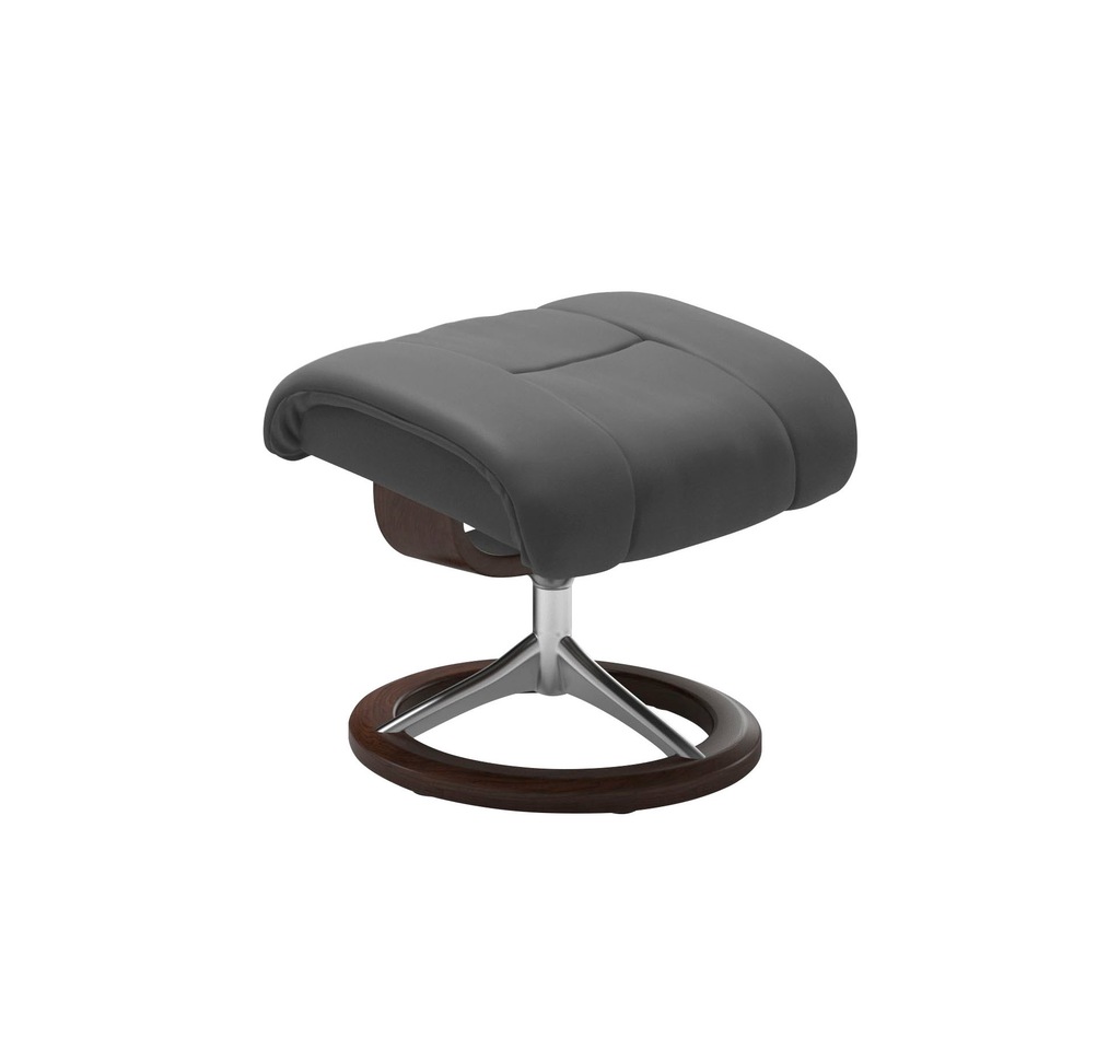 Stressless Fußhocker "Reno", mit Signature Base, Gestell Braun günstig online kaufen