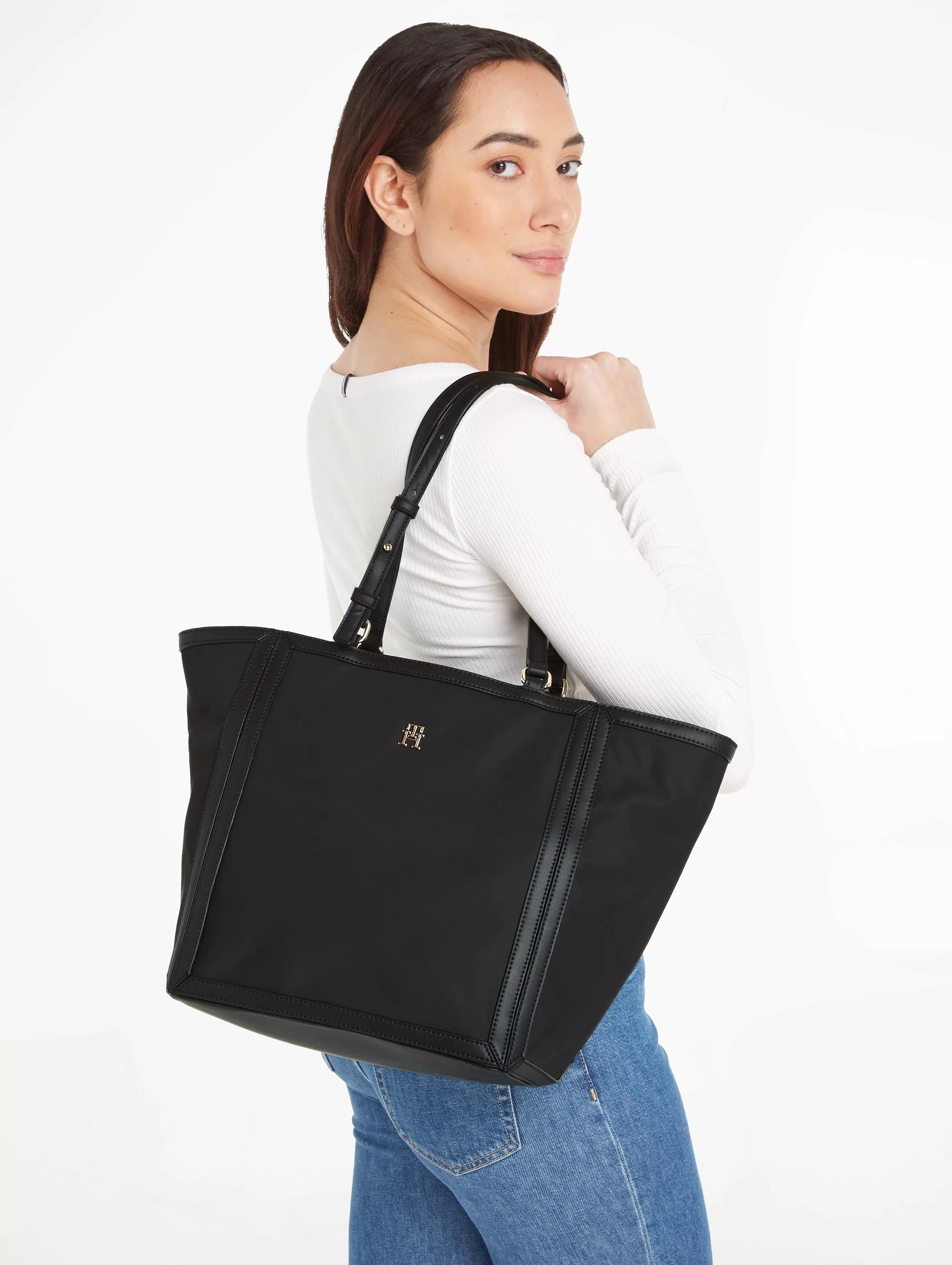 Tommy Hilfiger Shopper "TH ESSENTIAL S TOTE", Handtasche Damen Tasche Damen günstig online kaufen