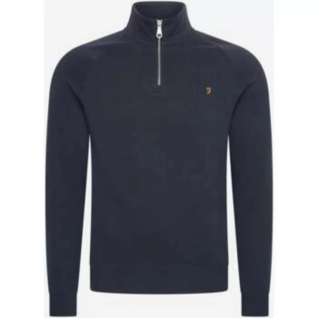 Farah  Pullover Sweatshirt Jim 1/4 Reißverschluss – True Navy günstig online kaufen