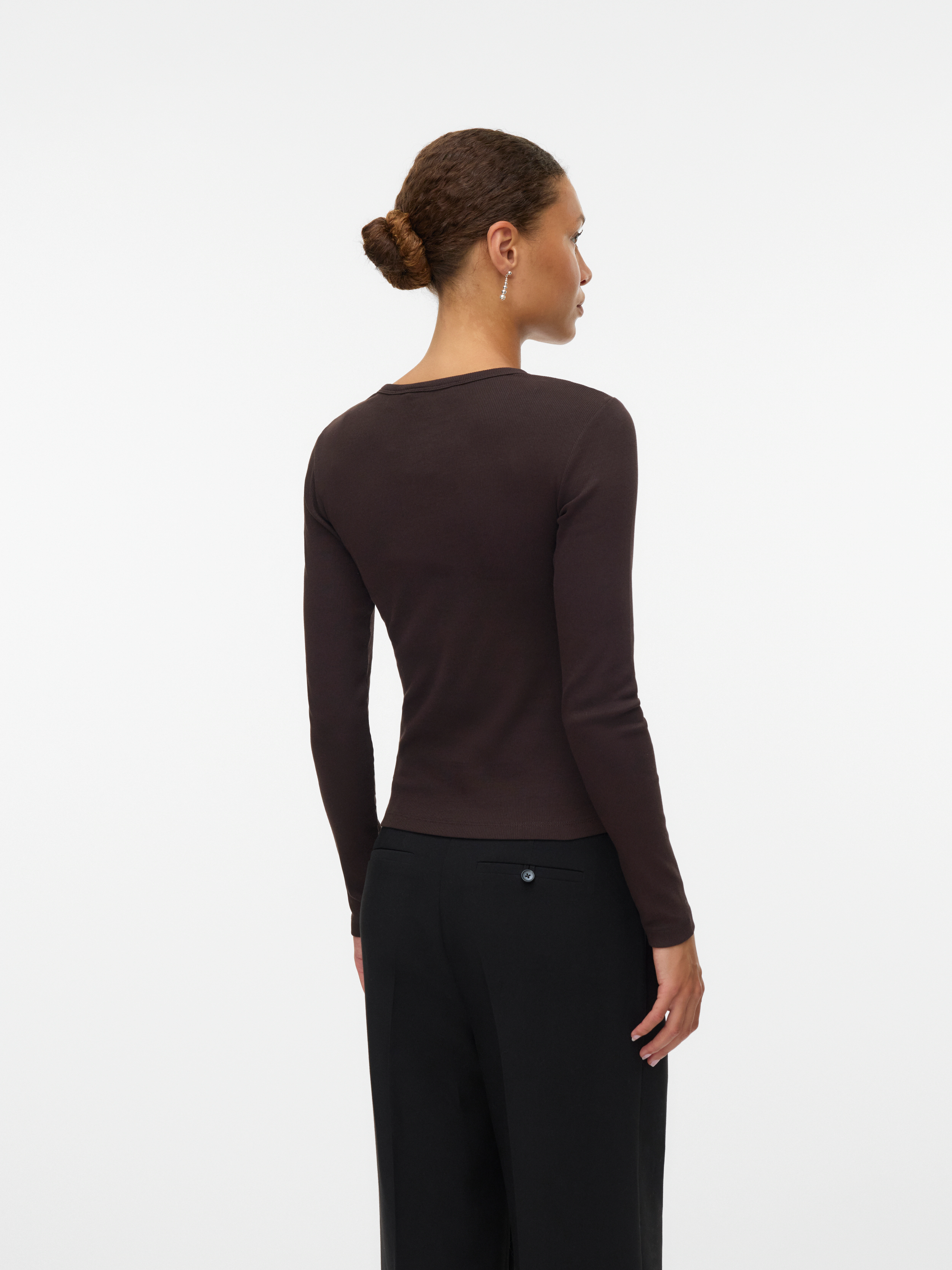 Vero Moda Langarmshirt "VMCHLOE LS SHORT TOP JRS NOOS" günstig online kaufen