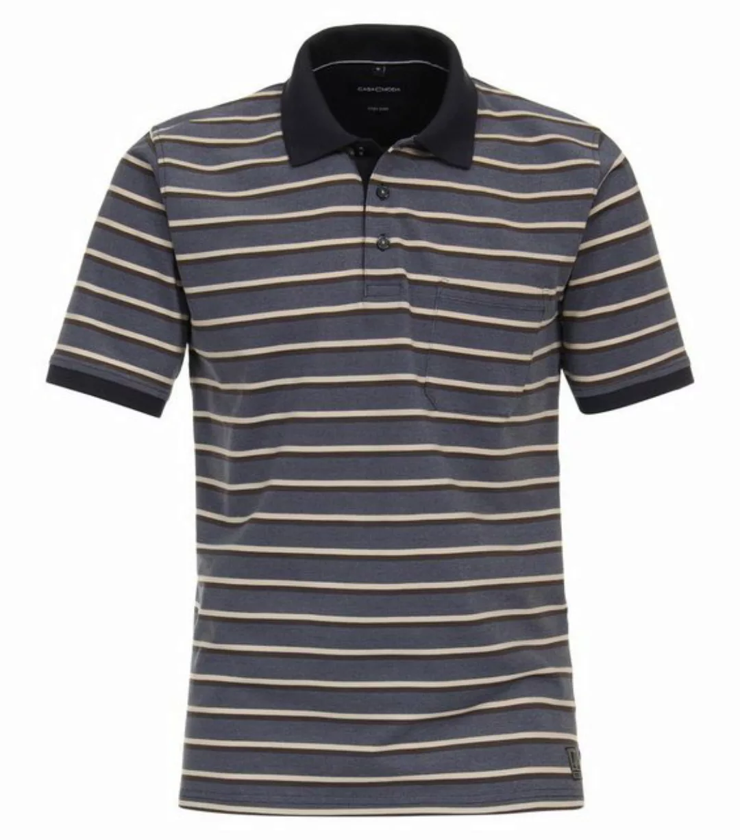 CASAMODA Poloshirt "CASAMODA Polo-Shirt gestreift" günstig online kaufen