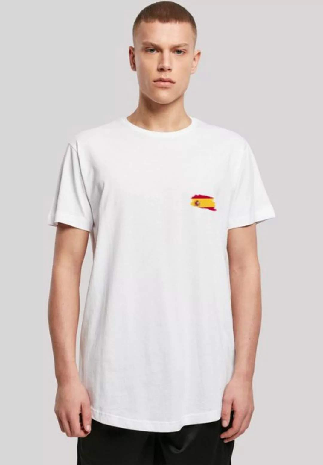 F4NT4STIC T-Shirt Spain Spanien Flagge Print günstig online kaufen