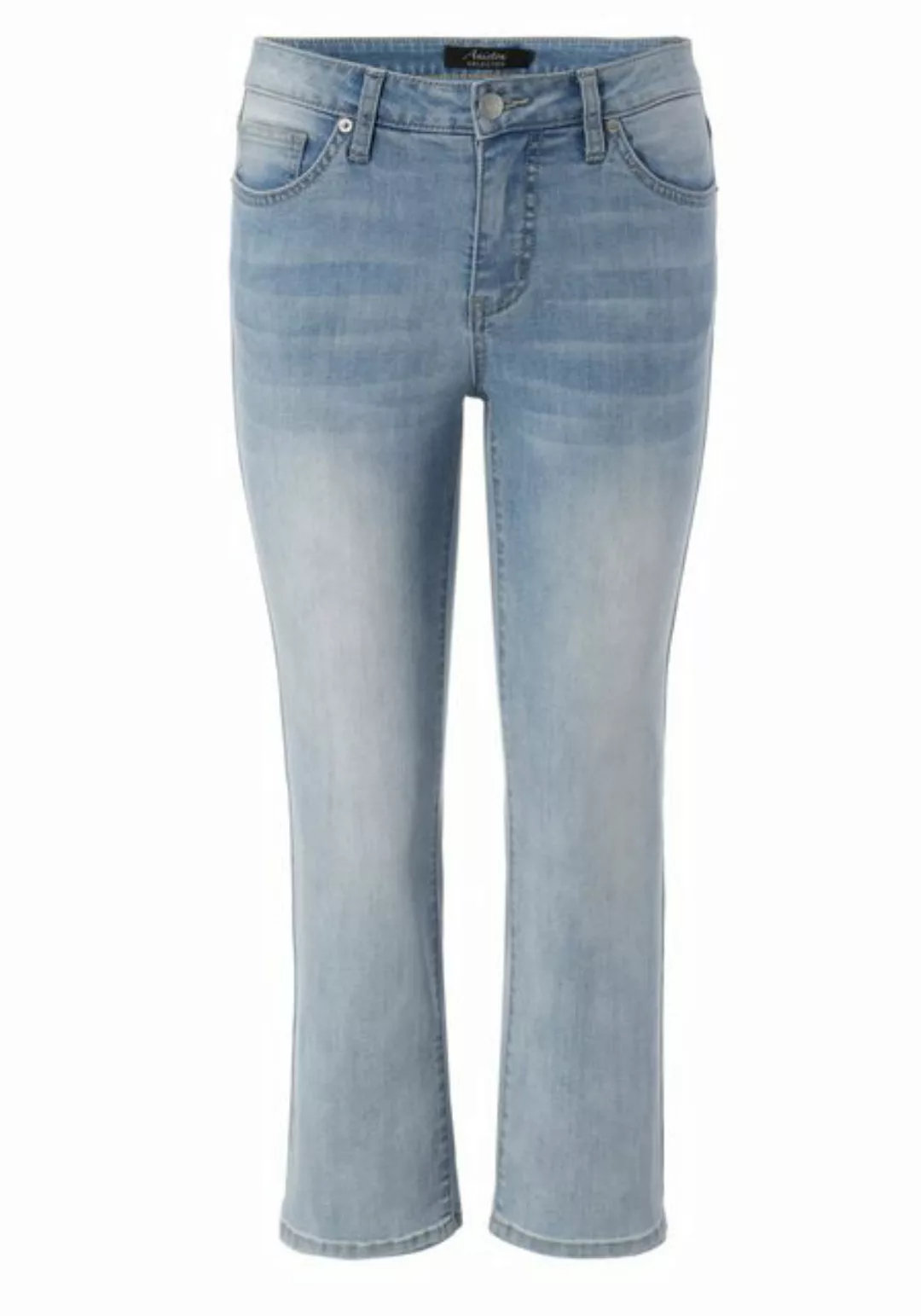 Aniston SELECTED Straight-Jeans, in verkürzter cropped Länge günstig online kaufen