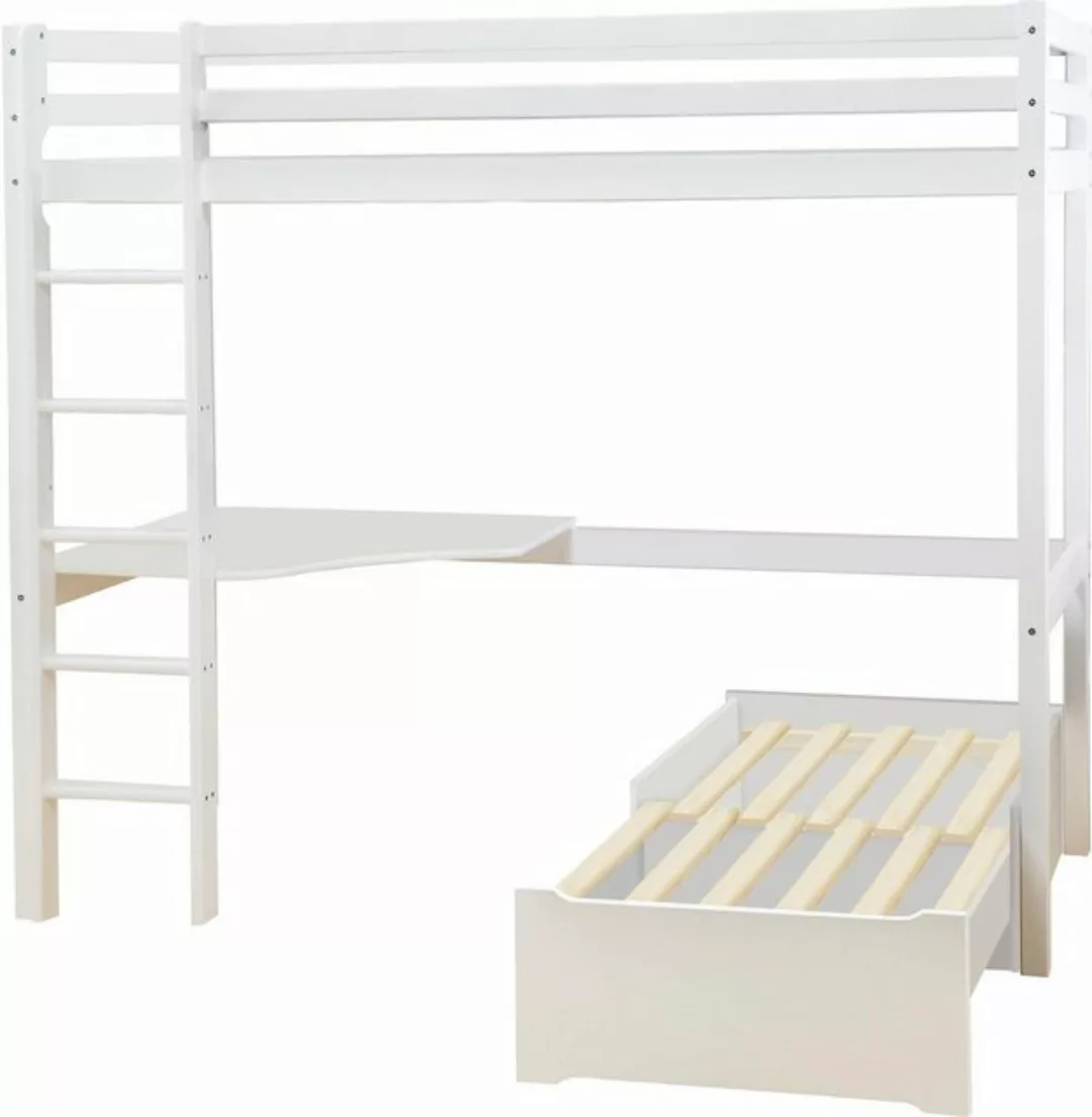 Hoppekids Hochbett ECO Dream, Kinderbett mit Trittleiter, 90x200cm FSC® zer günstig online kaufen