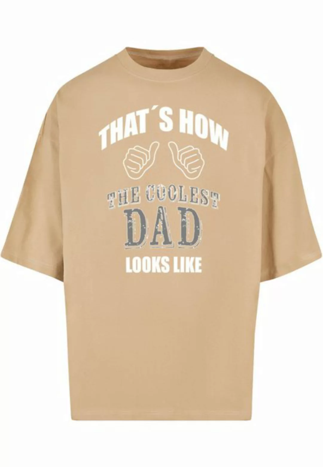 Merchcode T-Shirt Merchcode Herren Coolest Dad Huge Tee (1-tlg) günstig online kaufen