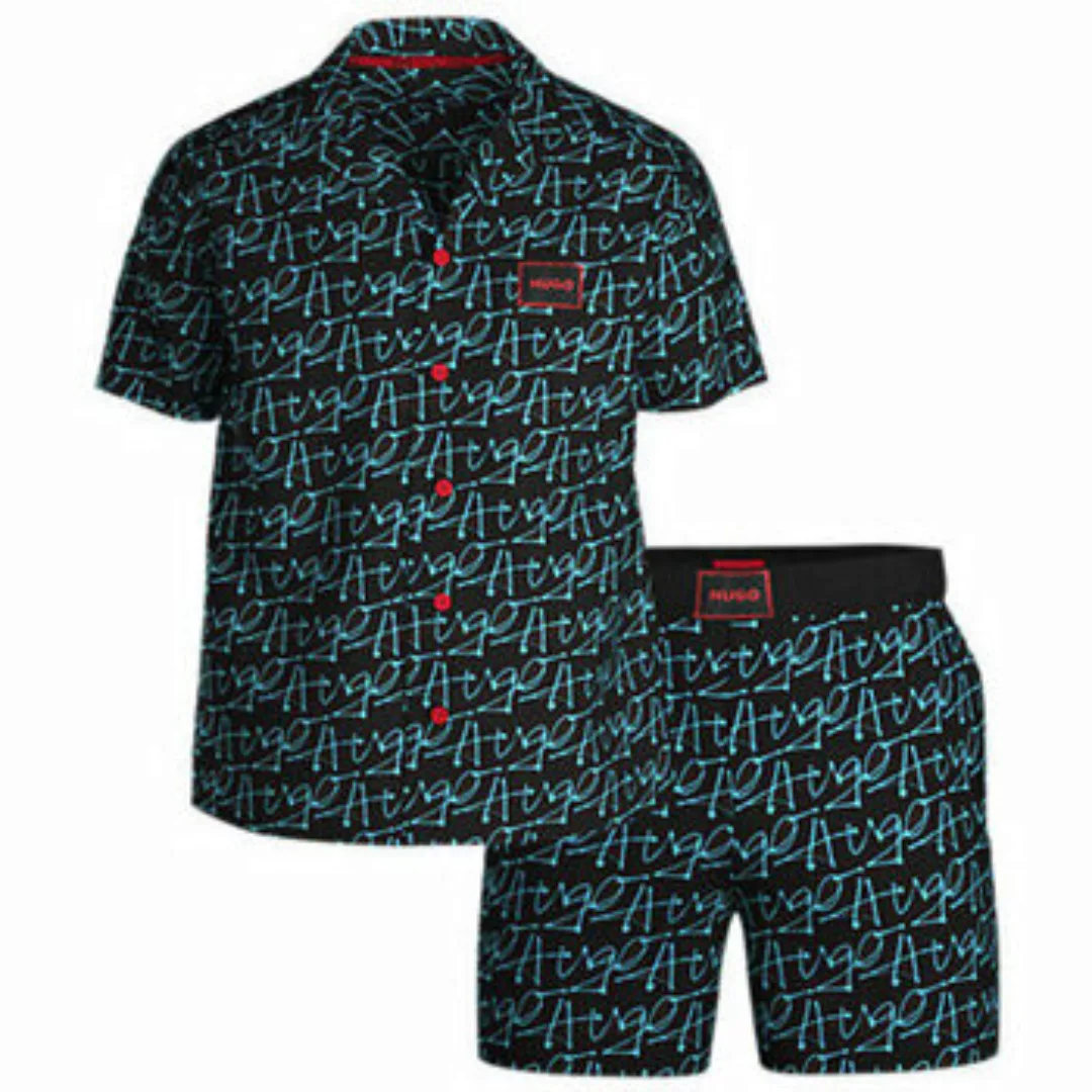 BOSS  Pyjamas/ Nachthemden Handgeschriebener Pyjama-Shorts 10253443 01 günstig online kaufen