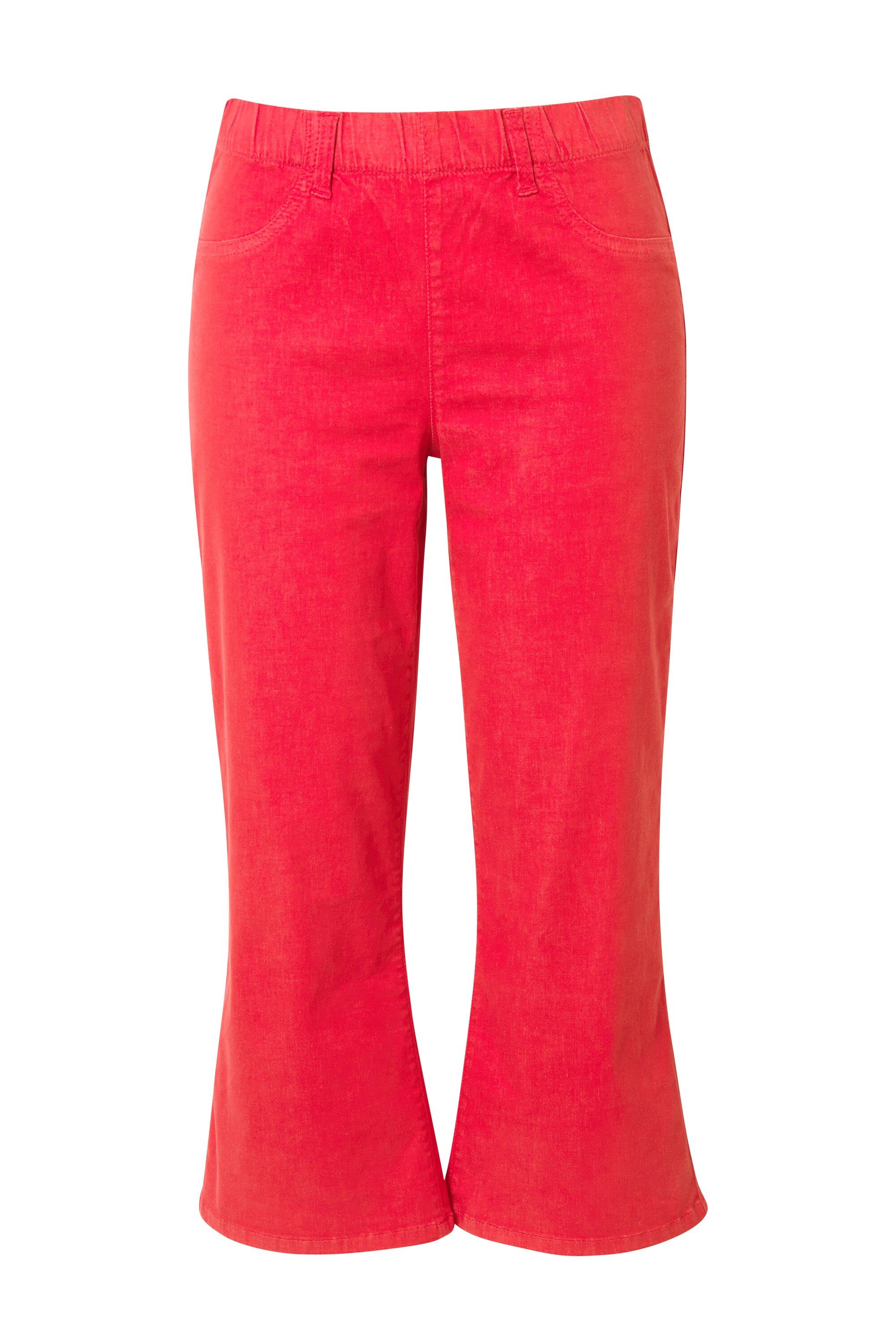 Ulla Popken Regular-fit-Jeans Jeansculotte Mary weites günstig online kaufen