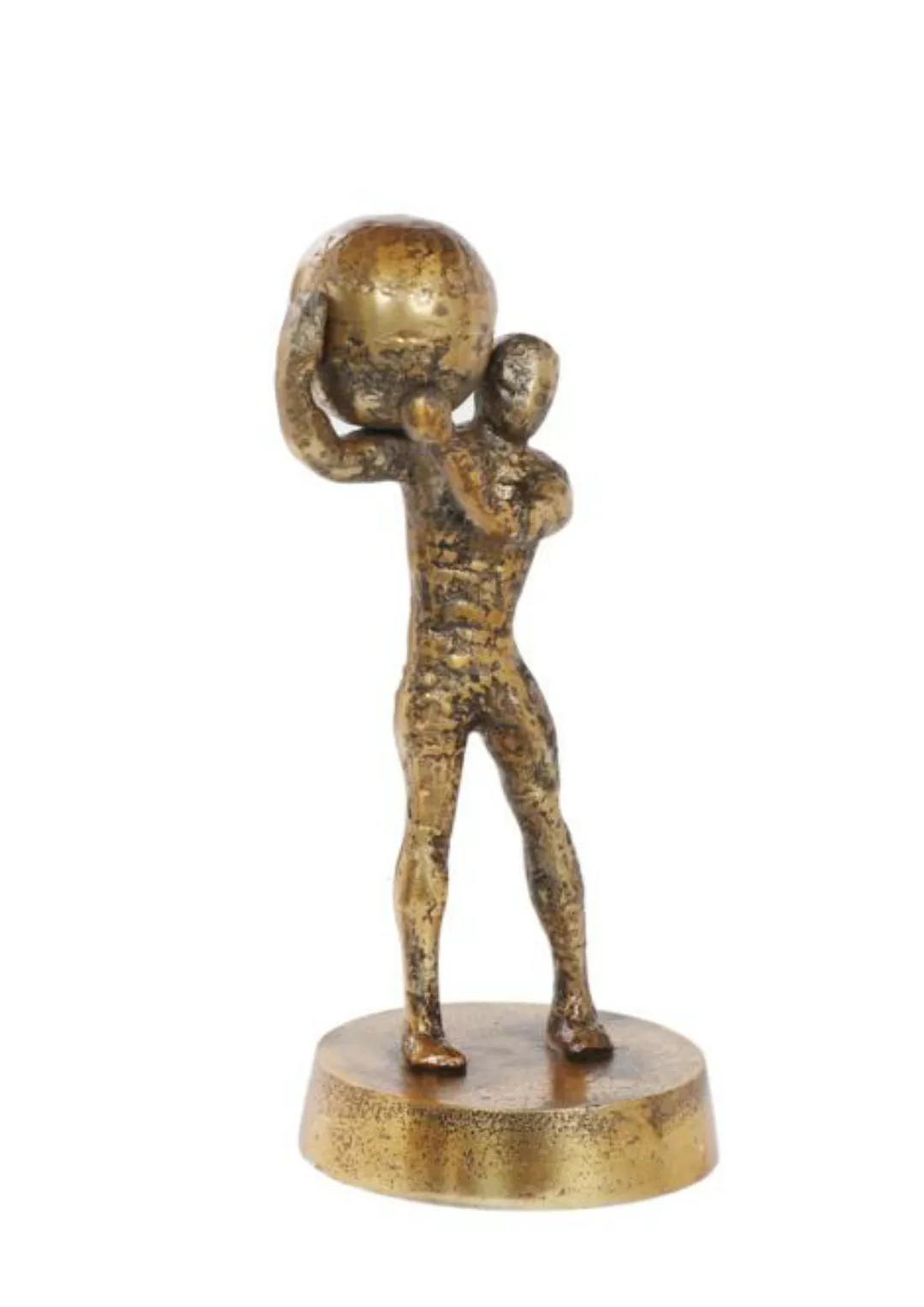 Deko-Figur TITAN 1 Antik Gold günstig online kaufen