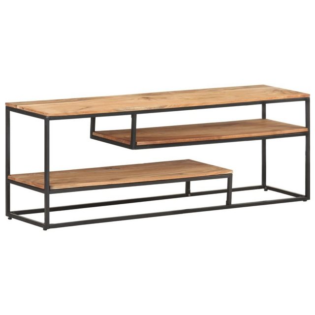 furnicato TV-Schrank 130x30x45 cm Akazie Massivholz günstig online kaufen