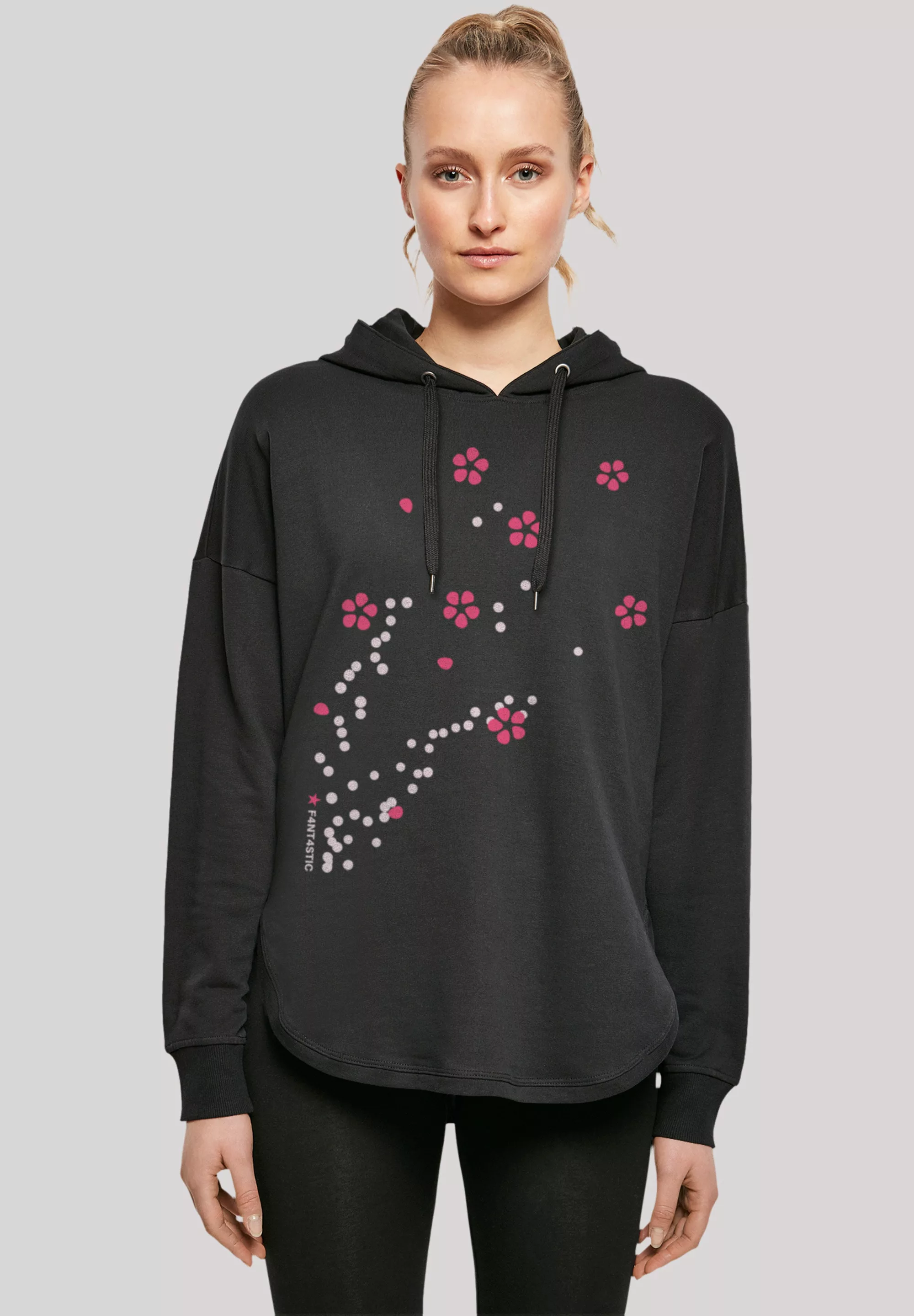 F4NT4STIC Kapuzenpullover "Blumen Ranke", Print günstig online kaufen