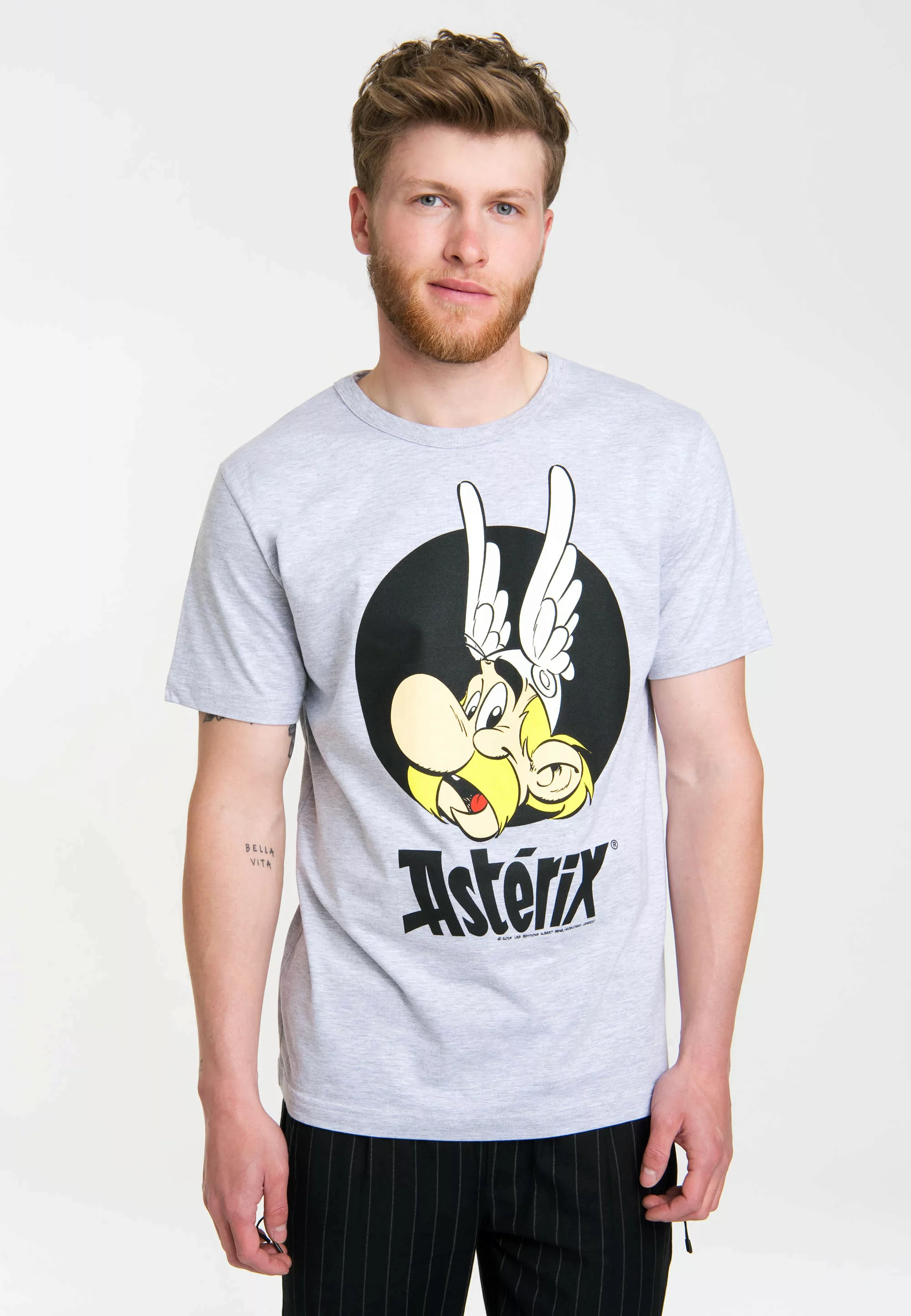 LOGOSHIRT T-Shirt "Asterix - Portrait", mit tollem Comic-Print günstig online kaufen