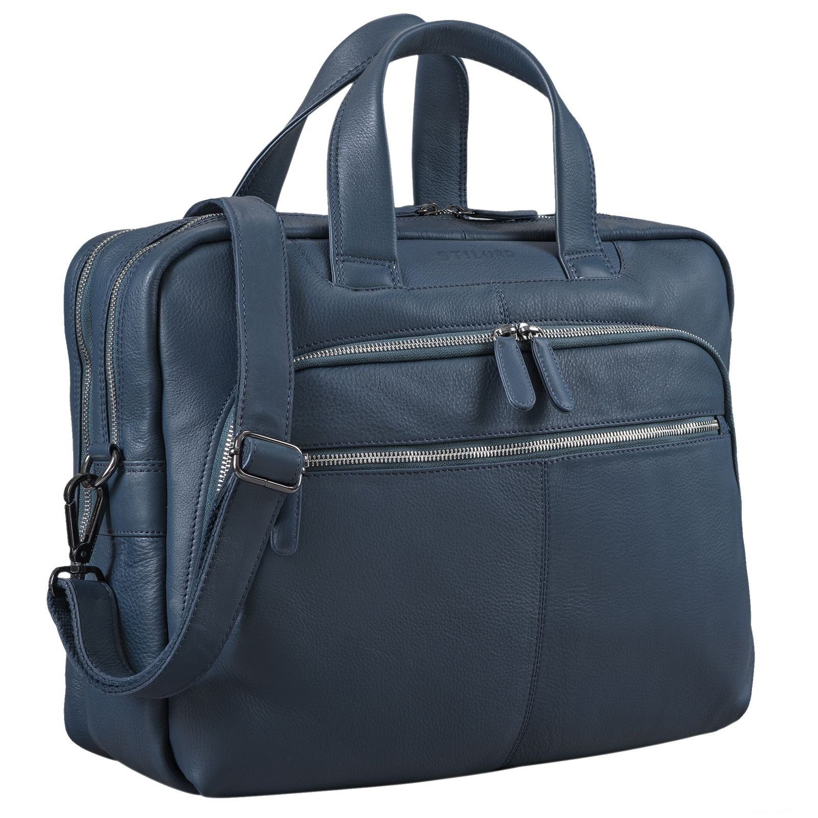 STILORD Laptoptasche "Lias" Umhängetasche Leder groß günstig online kaufen