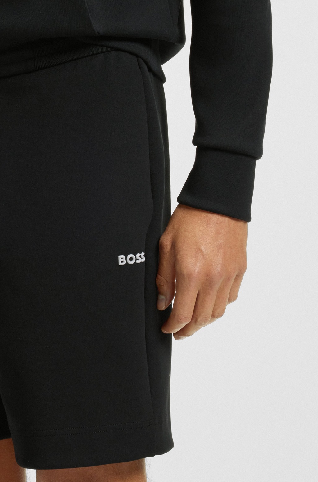 BOSS GREEN Sweatshorts "Shorts Zone", mit Streifendetails Sweatpants Freize günstig online kaufen