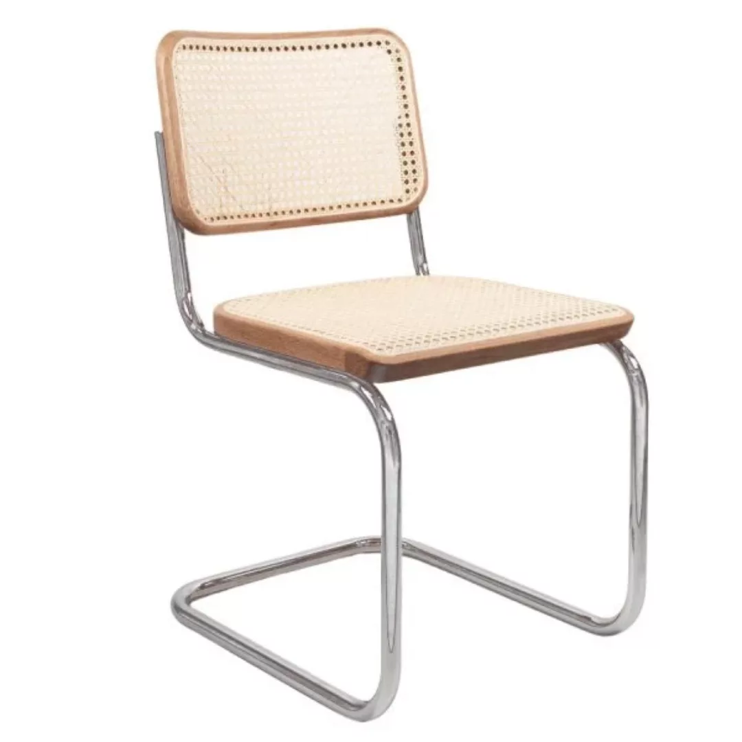 THONET S 32 V | Eiche Pure Materials | Stahlrohr-Freischwinger | Gestell ve günstig online kaufen