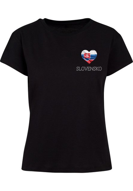 Merchcode T-Shirt Merchcode Ladies Merchcode Football - Slovakia T-shirt (1 günstig online kaufen