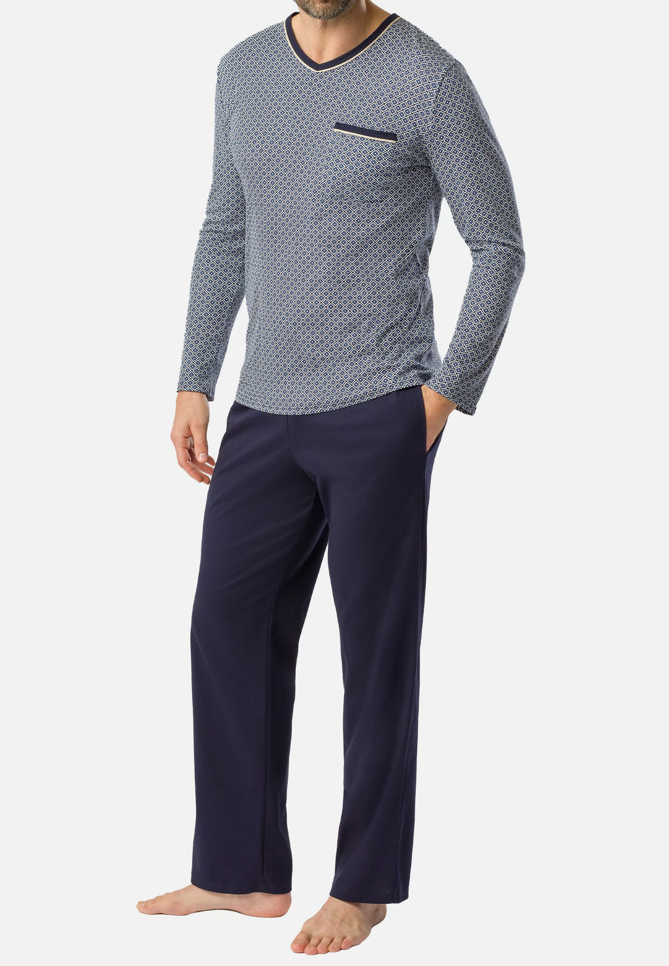 Rösch Pyjama Basic (Set, 2 tlg) günstig online kaufen