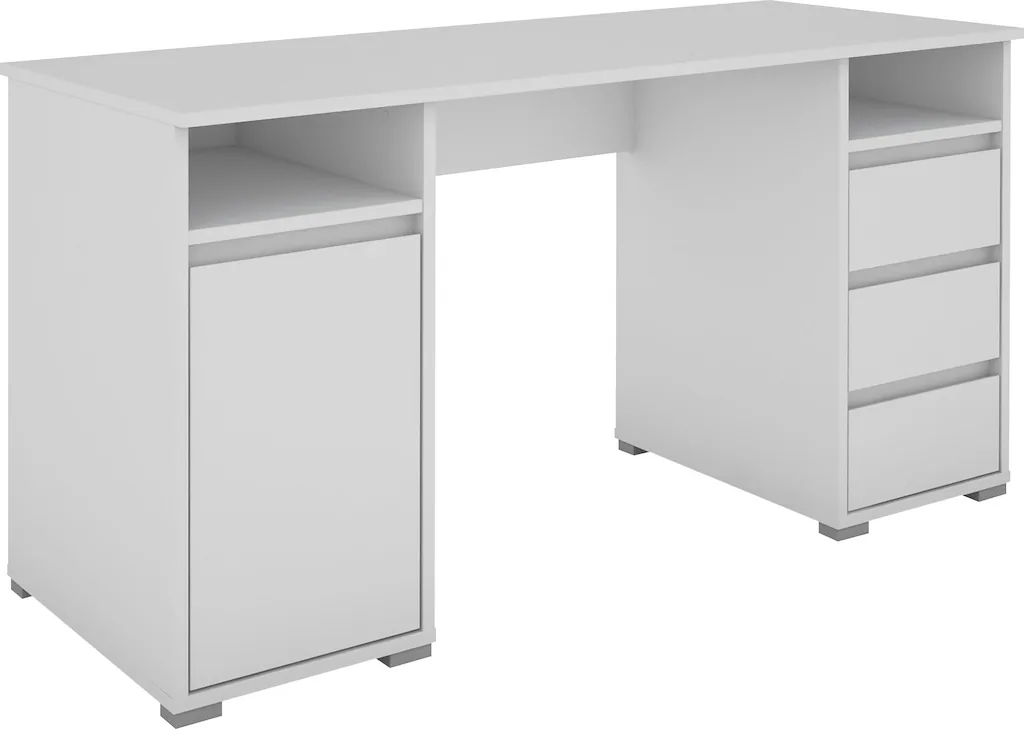 byLIVING Schreibtisch "Lobo", Breite 138 cm, Computertisch mit Schubladen, günstig online kaufen