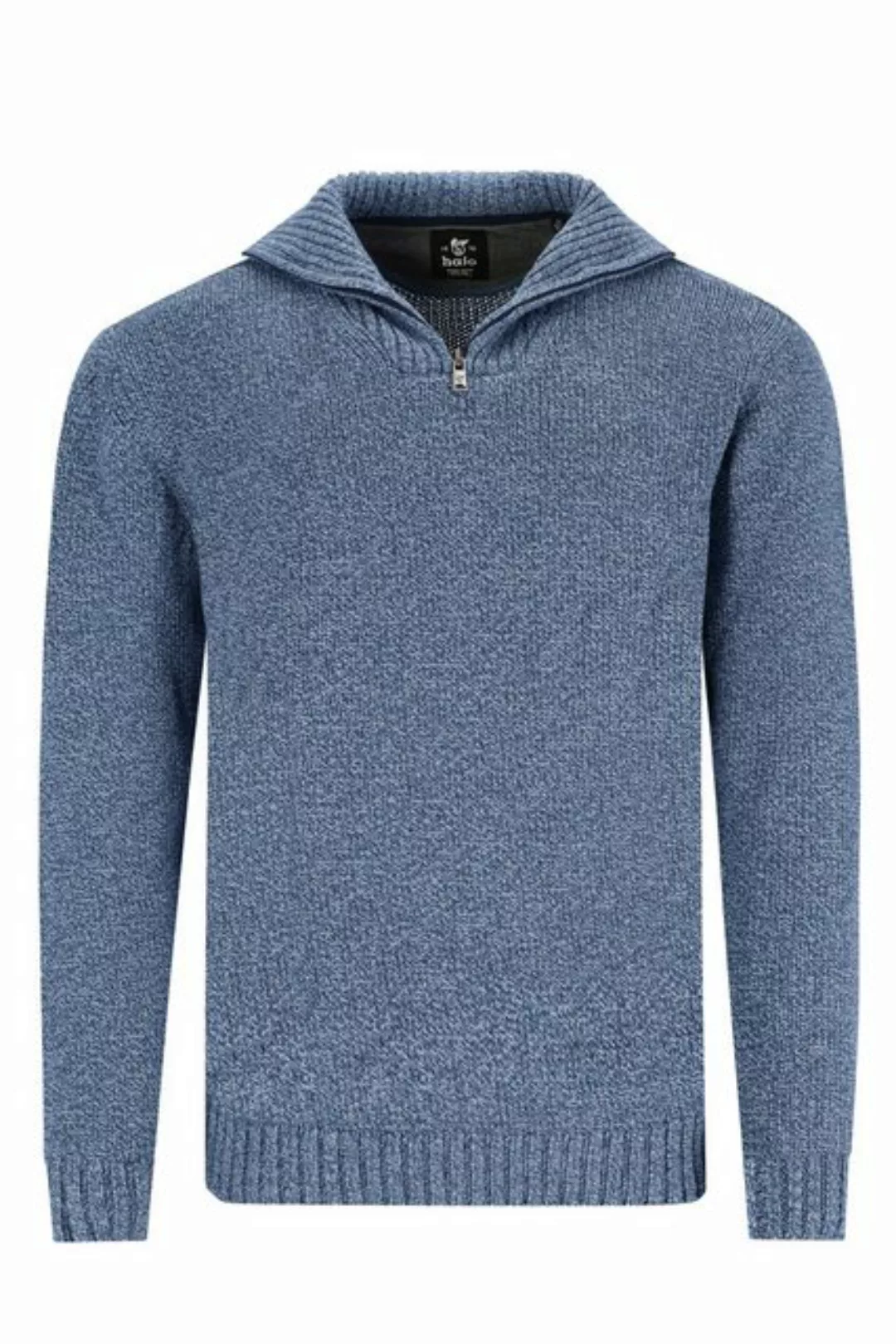 Hajo Strickpullover H Pullover TroyerMulticolor 100% Baumwolle admiralsblau günstig online kaufen