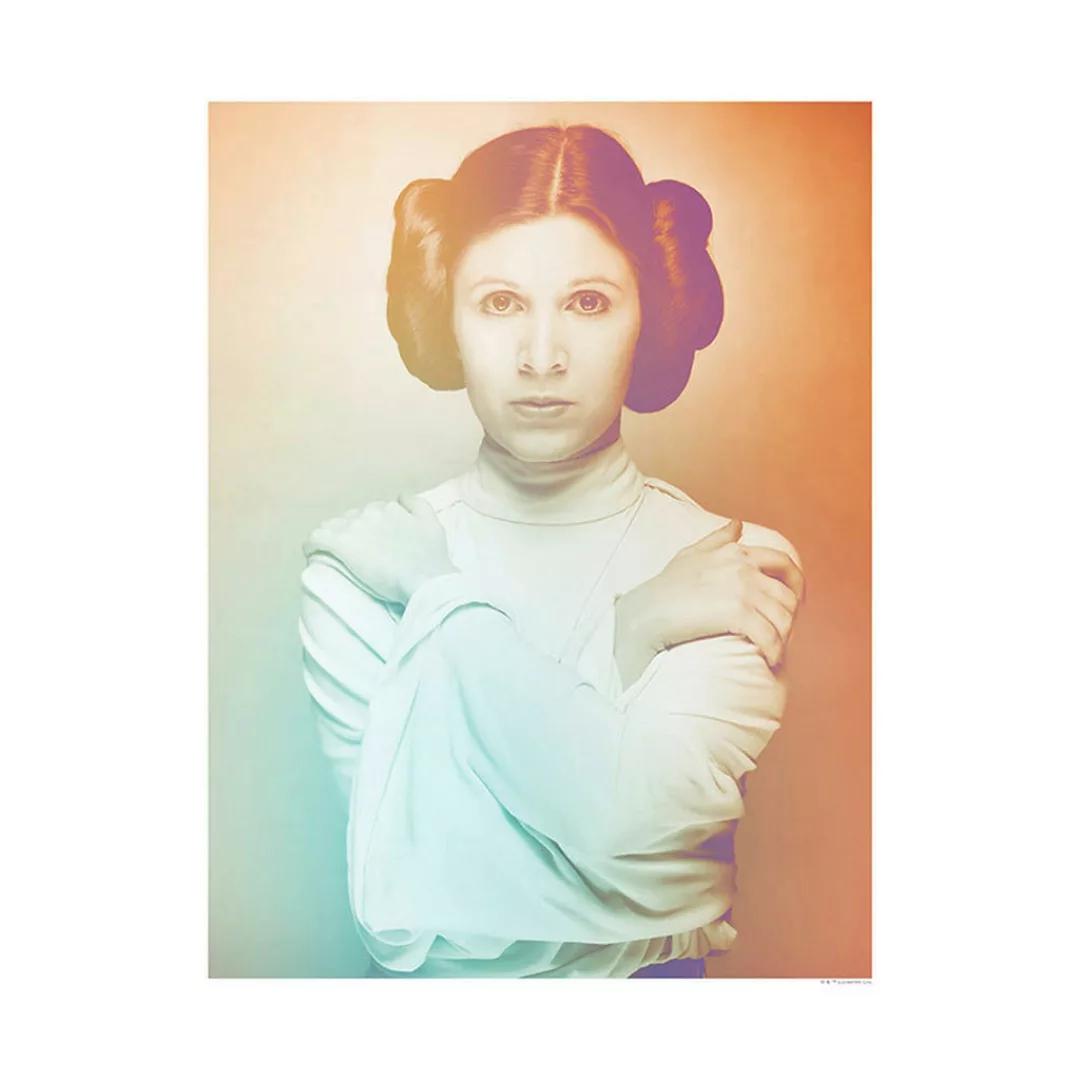 Komar Poster Star Wars Classic Icons Color Leia Star Wars - Classic B/L: ca günstig online kaufen