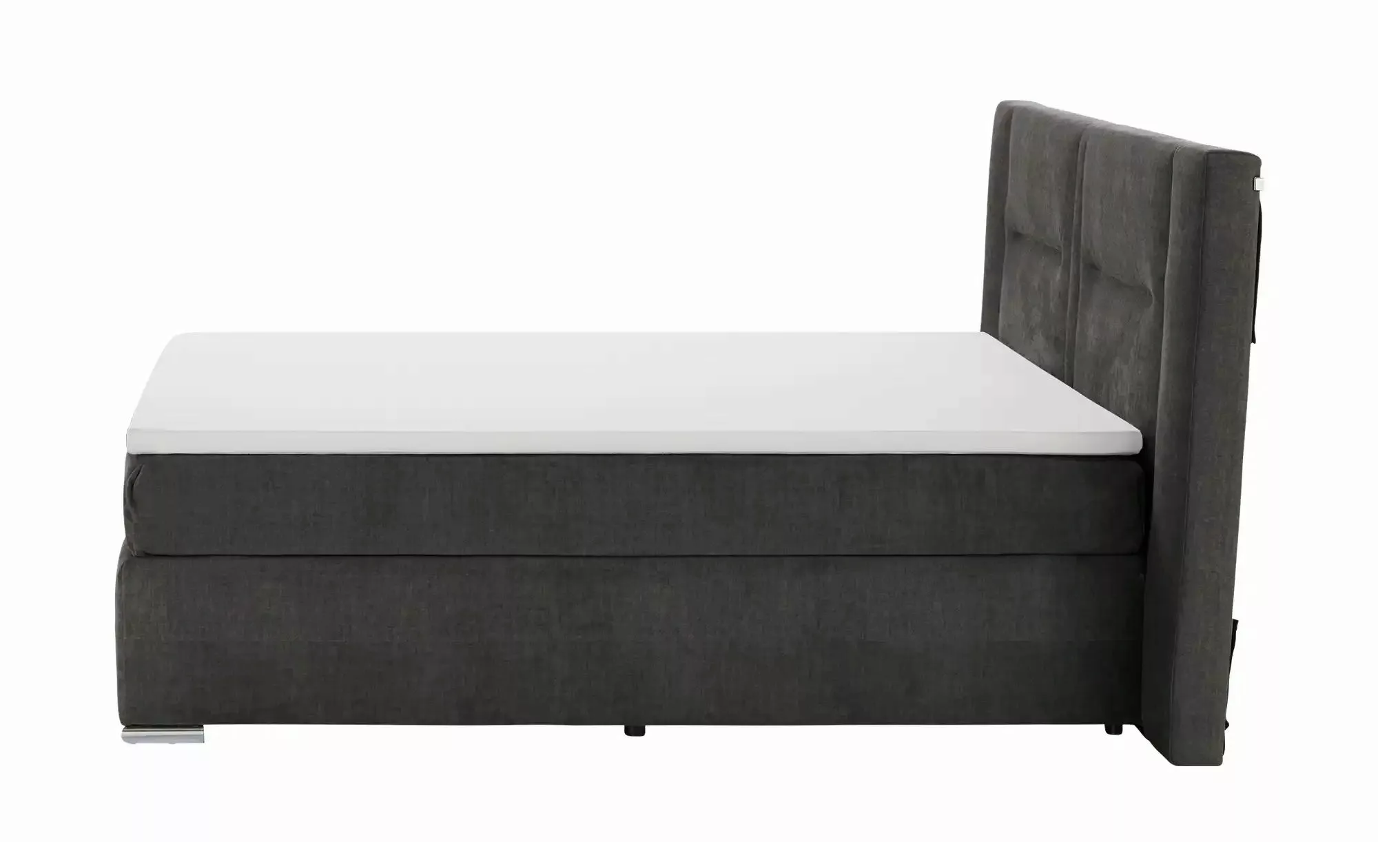 uno Boxspringbett  Aston ¦ schwarz ¦ Maße (cm): B: 213 H: 120 Betten > Boxs günstig online kaufen