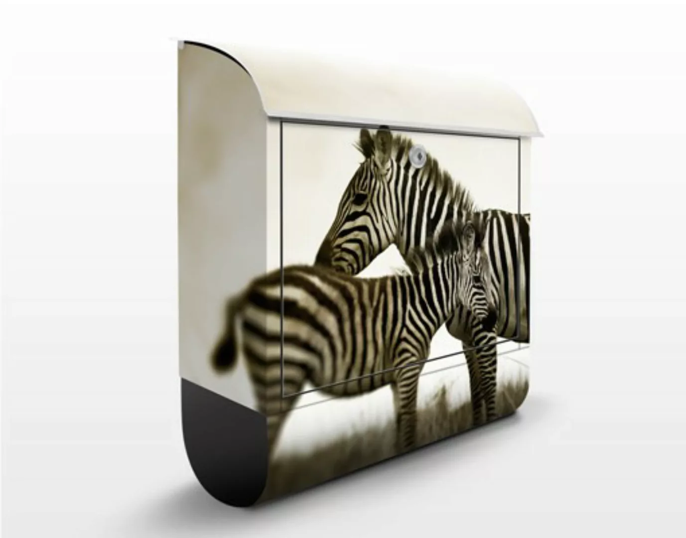 Briefkasten Tiere Zebrapaar günstig online kaufen