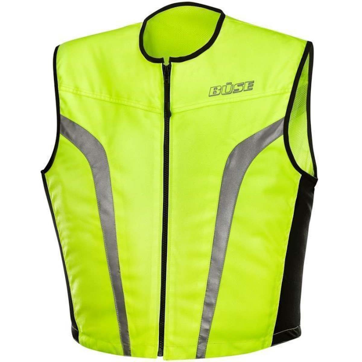 Büse Motorradjacke Büse Reflex-Warnweste schwarz / günstig online kaufen