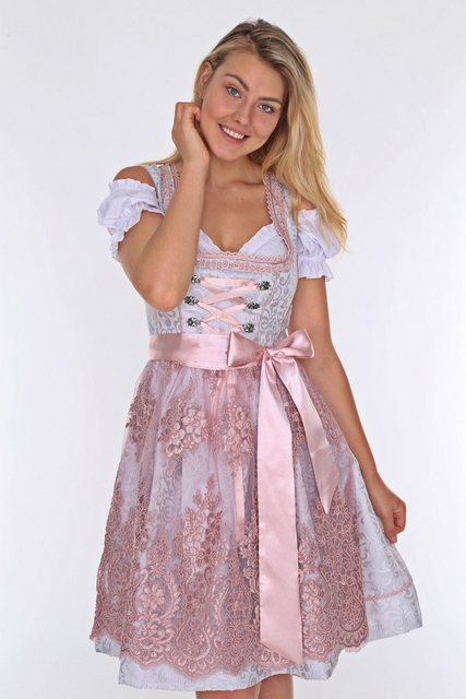 Trachtl Dirndl Trachtl-Lifos Diana Grau 3 tlg. günstig online kaufen