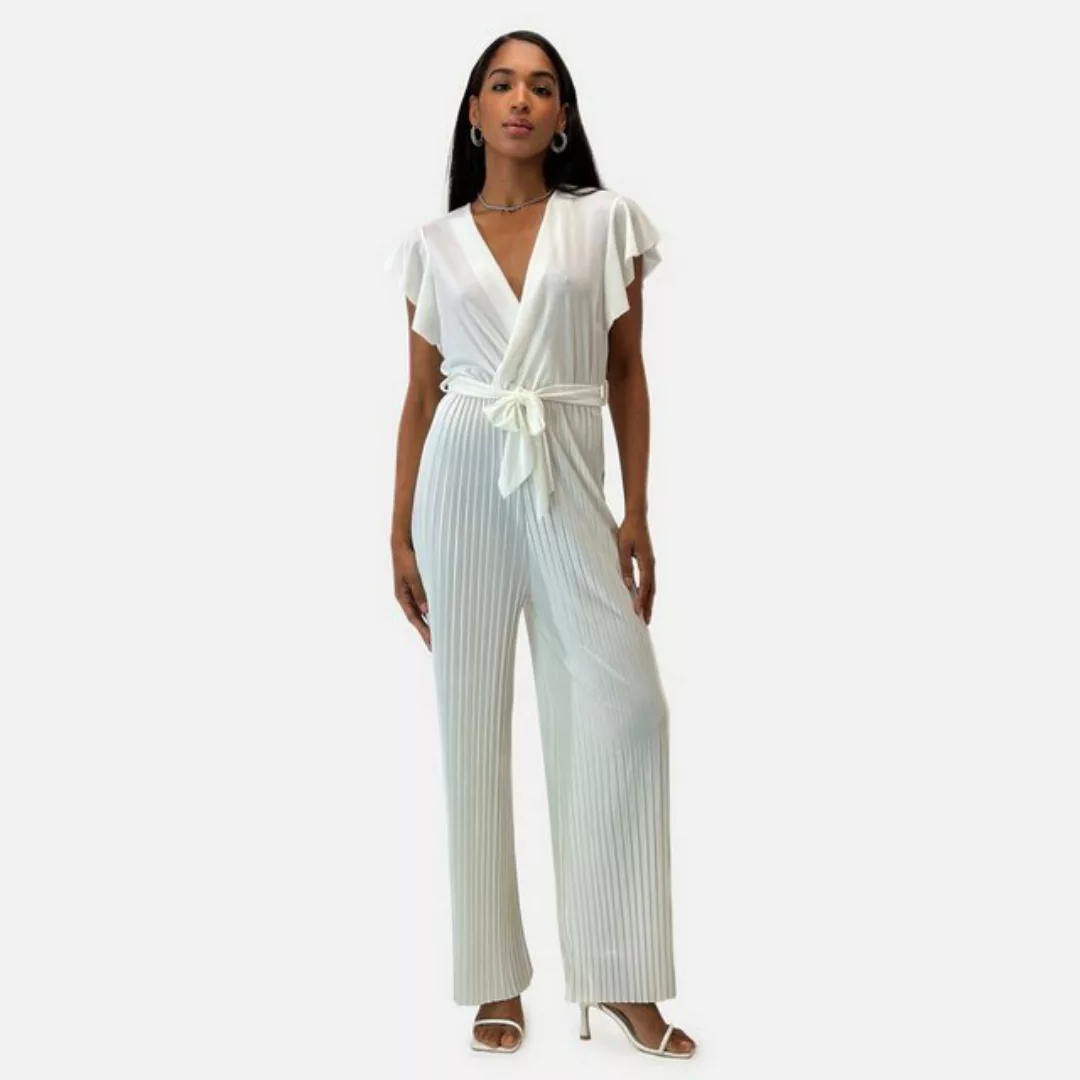 Elara Jumpsuit Elara Damen Jumpsuit V-Schnitt (1-tlg) günstig online kaufen