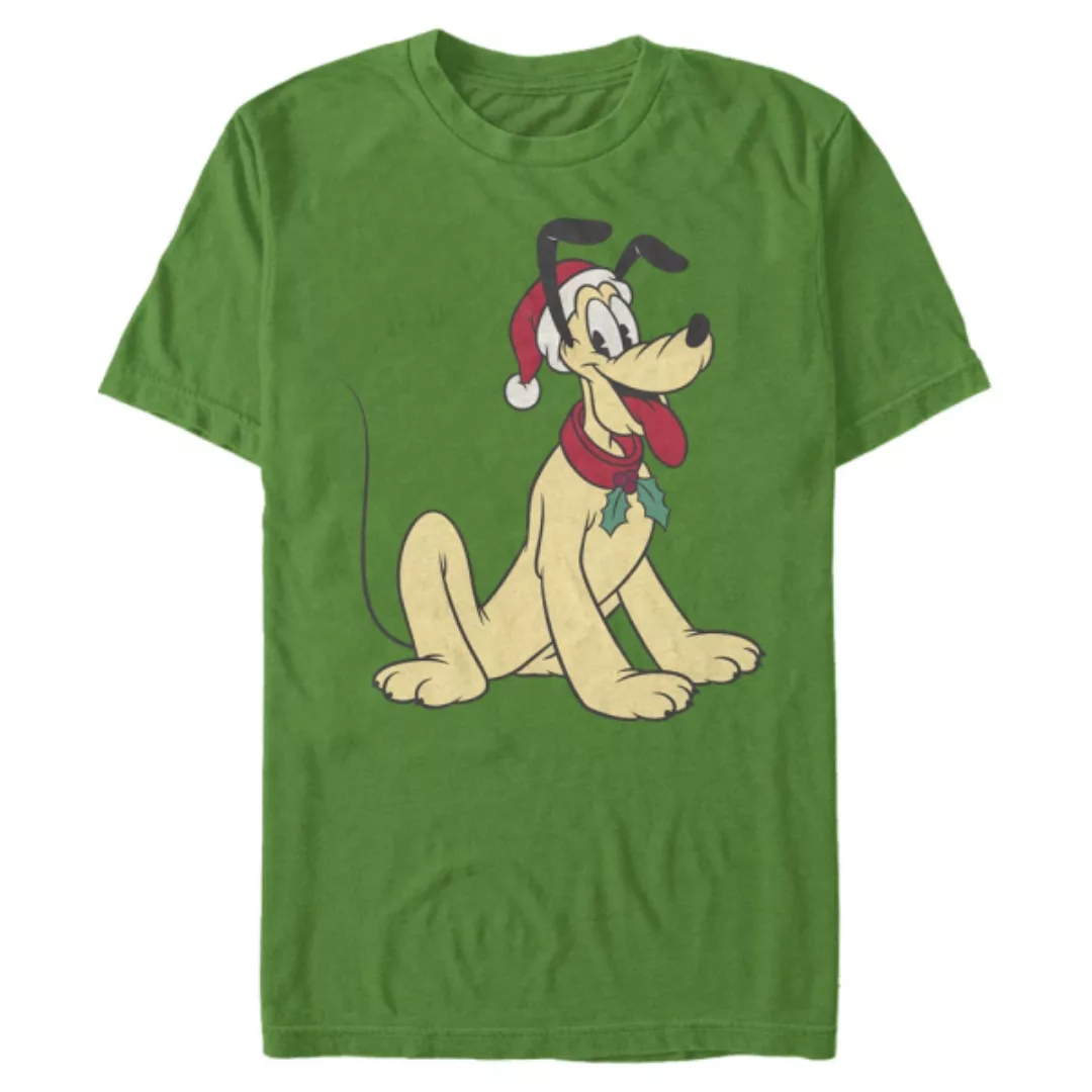 Disney Classics - Micky Maus - Pluto Hat - Weihnachten - Männer T-Shirt günstig online kaufen