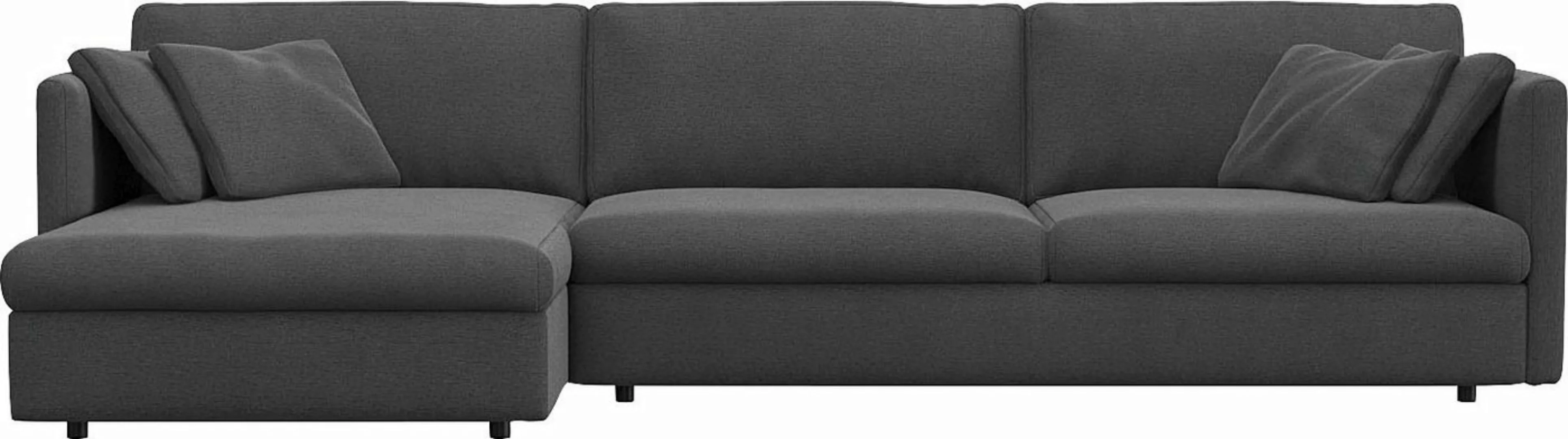 FLEXLUX Ecksofa "Lovane", Weich & anschmiegsam, große Sitztiefe auf Kaltsch günstig online kaufen