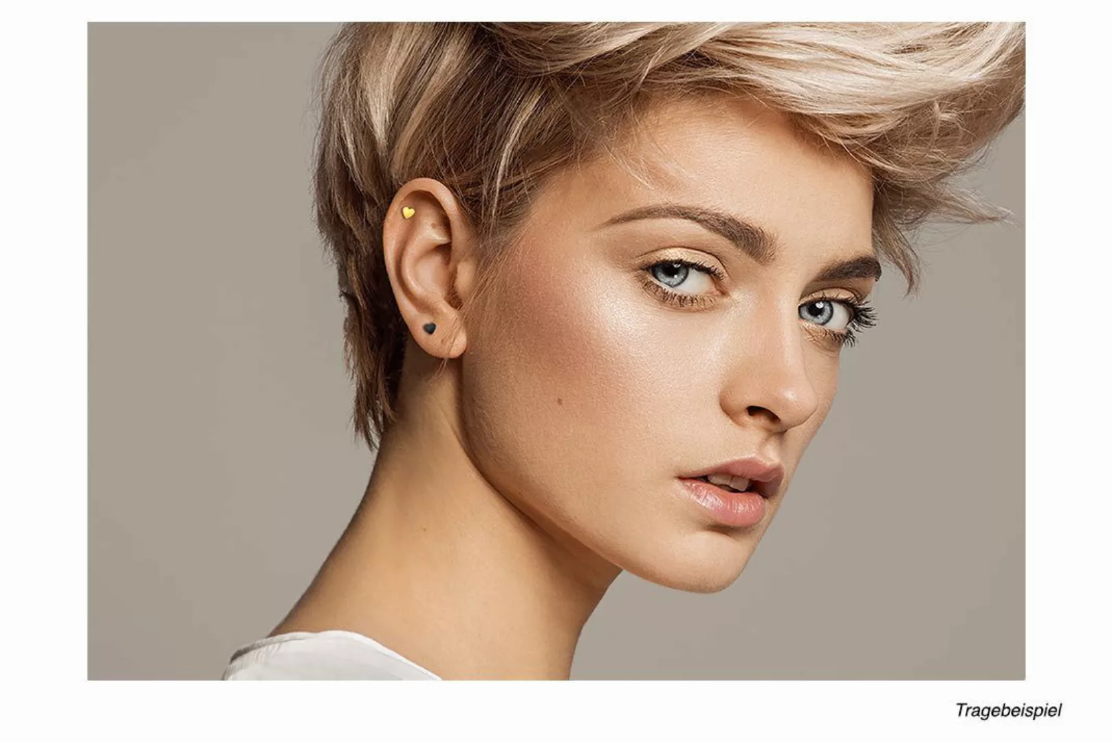 PIERCINGLINE Piercing-Set Titan Schraubaufsatz mit Außengewinde günstig online kaufen