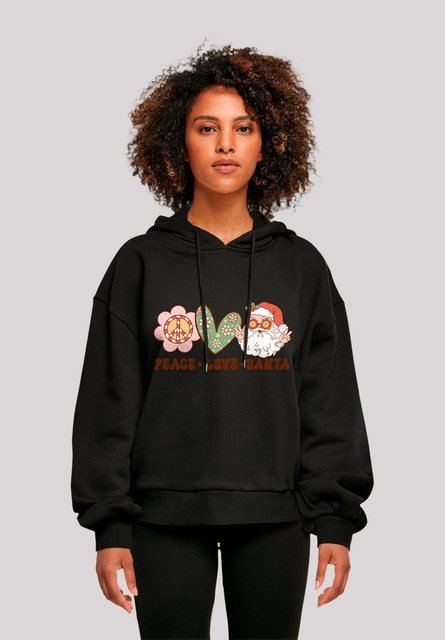 F4NT4STIC Kapuzenpullover Peace Love Santa Weihnachten Premium Qualität, Ch günstig online kaufen