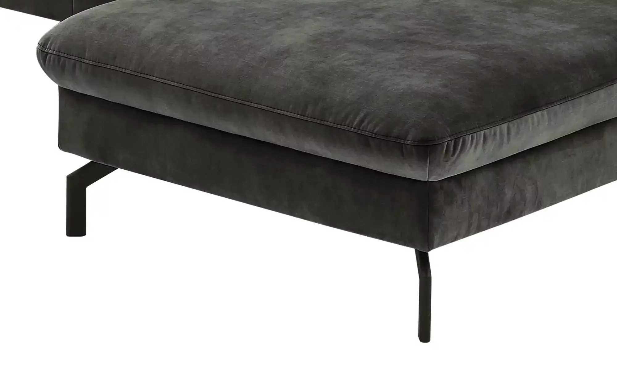 meinSofa Wohnlandschaft aus Mikrofaser Grace ¦ grau ¦ Maße (cm): B: 337 H: günstig online kaufen