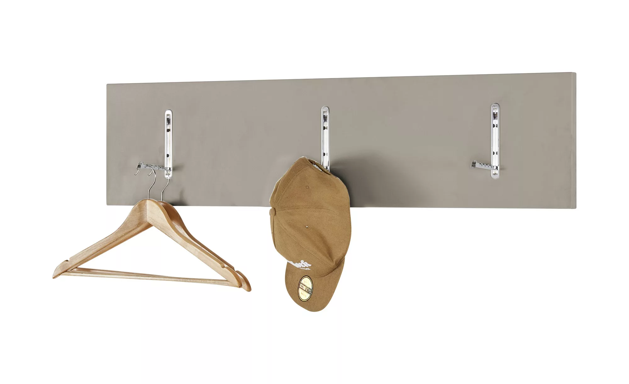 Wohnwert Garderobenleiste  Nicolo ¦ beige ¦ MDF-Platte ¦ Maße (cm): B: 100 günstig online kaufen