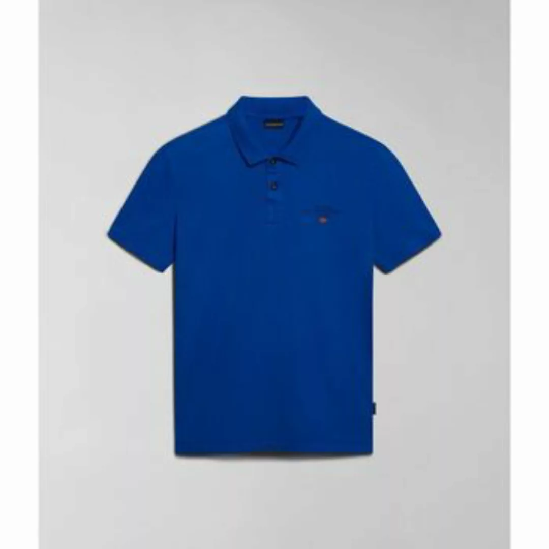 Napapijri  T-Shirts & Poloshirts ELBAS JERSEY - NP0A4GB4-B2L1 BLUE LAPIS günstig online kaufen