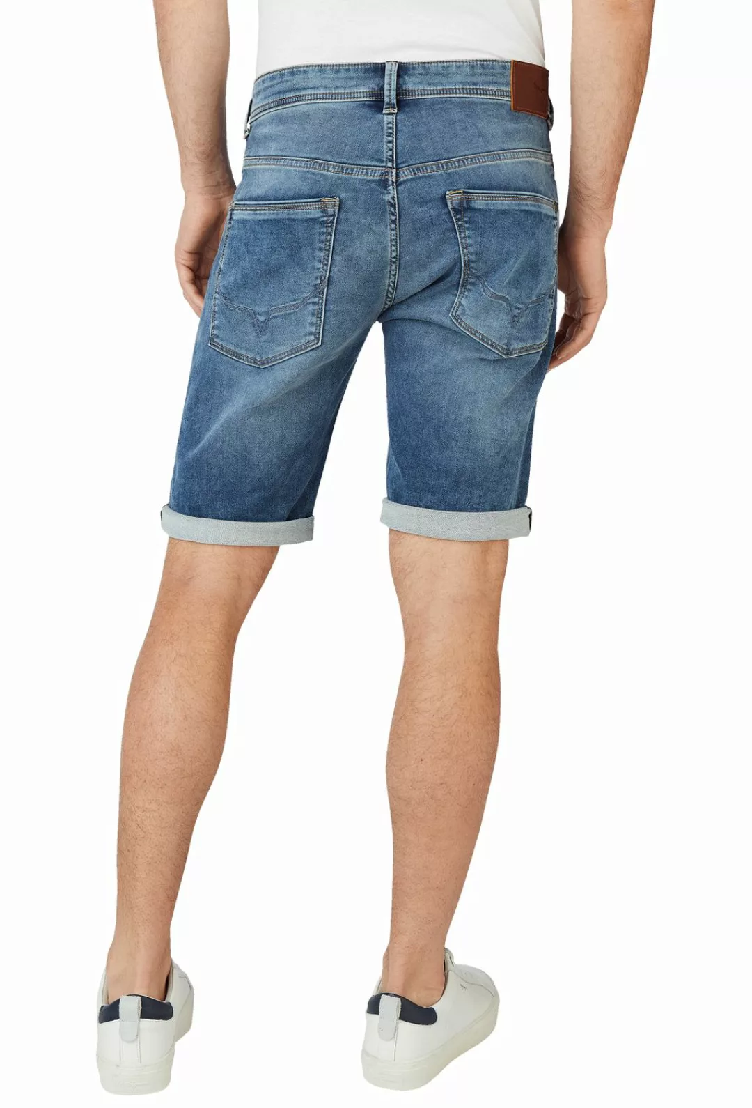 Pepe Jeans Herren Jeans Short JACK - Regular Fit - Blau - Blue Denim günstig online kaufen