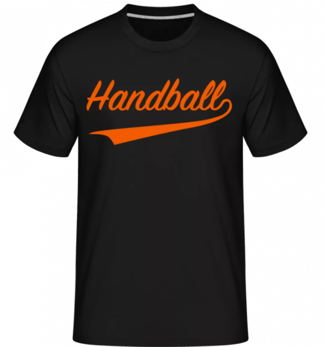 Handball Schriftzug · Shirtinator Männer T-Shirt günstig online kaufen