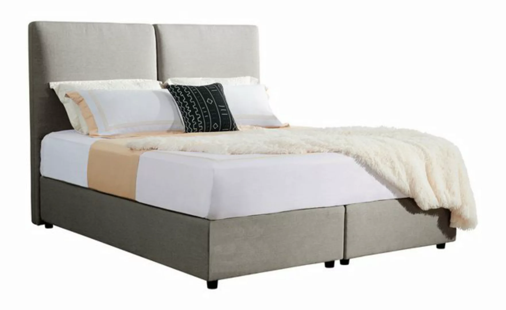 Z-Hom Boxspringbett Modell 340 Boxspringbett mit Taschenfederkernmatratze günstig online kaufen