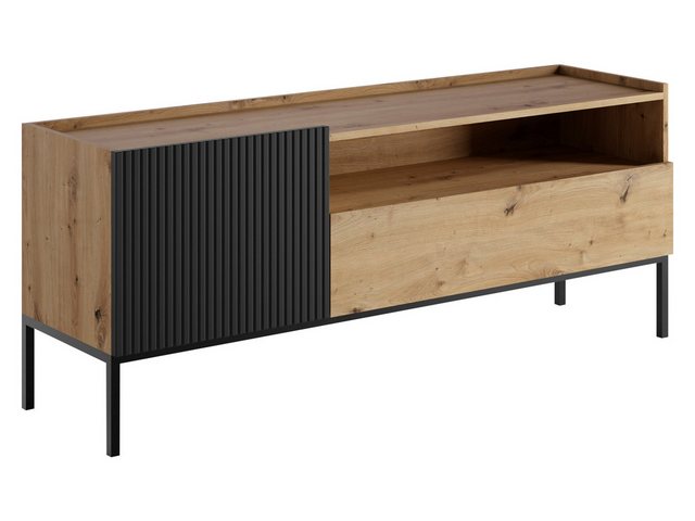 MIRJAN24 TV-Schrank Como 150 1D1SZ (mit Drehtür und Schublade) 150x42x60 cm günstig online kaufen